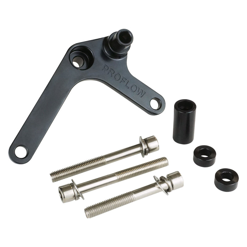 Proflow PFEABHOL05BK Alternator Bracket Kit Aluminium GM For Holden VE-VF Commodore LS3/L92 Black