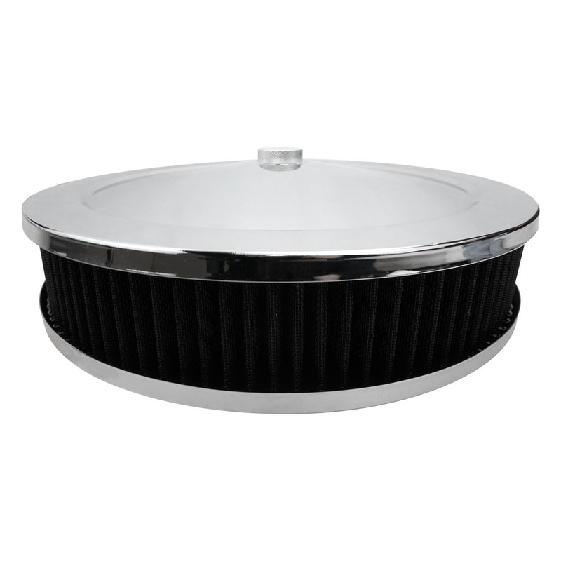 Proflow PFEAF-6350076B-R Air Filter Assembly Round 14in. x 3in Chrome Recessed Base, Each