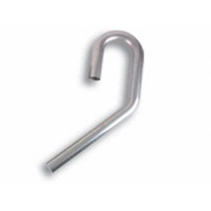 Proflow PFEAL-UJ300180 Exhaust Tubing U-J Mandrel Bend 3.00 in. Diameter 45/180 Degrees Aluminium 5.0 in. Bend Radius