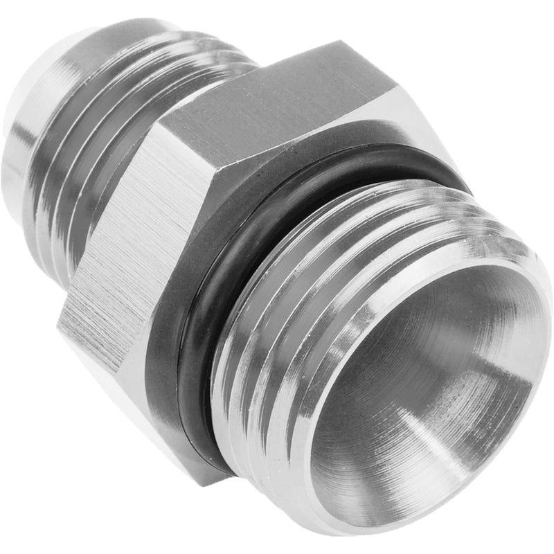 Proflow PFE920-06-12P Fitting Straight Adaptor -06AN To -12AN O-Ring Port Silver