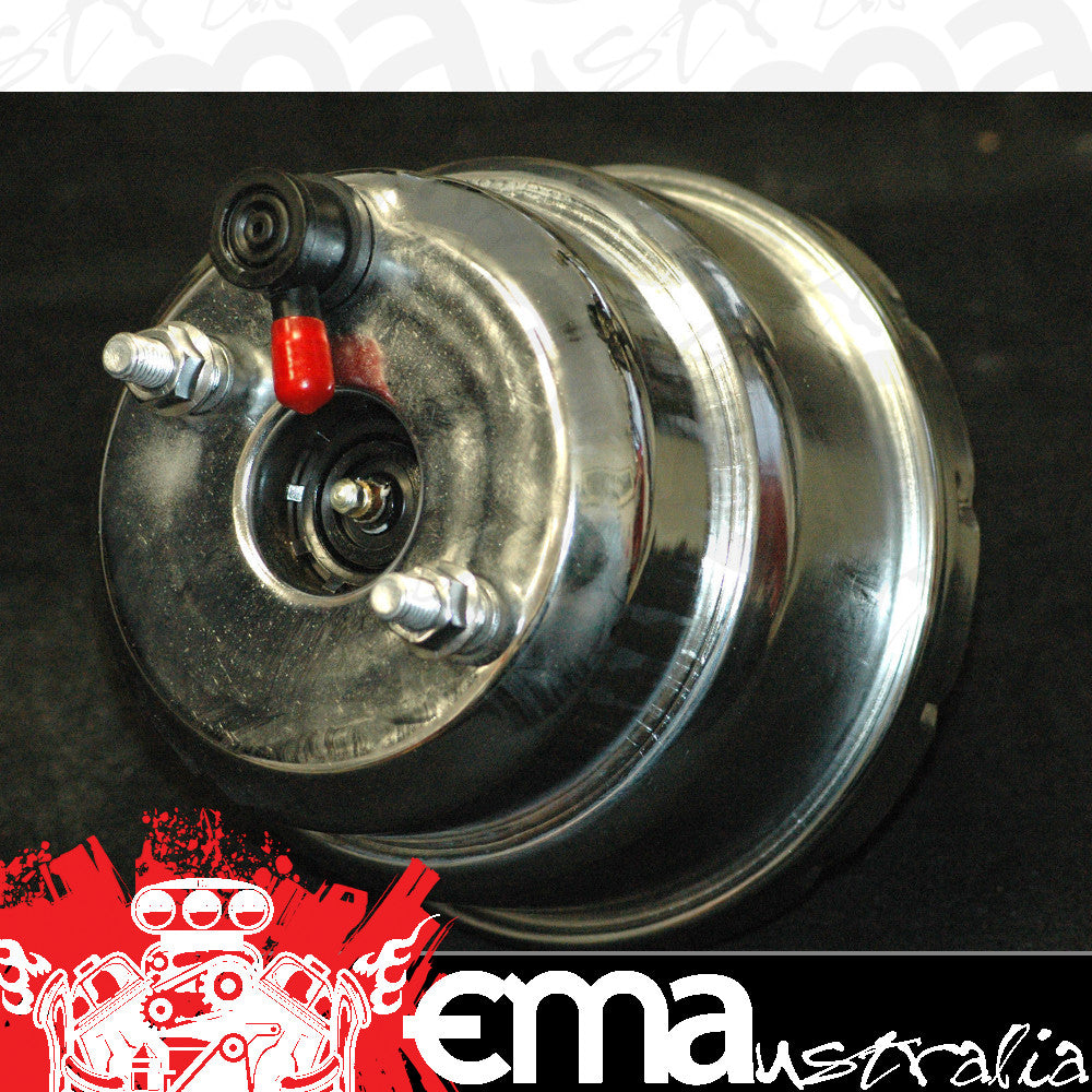 Cal Customs CAL-4485 Customs Dual 7" Chrome Brake Booster Chev Gm Holden Hot Rod