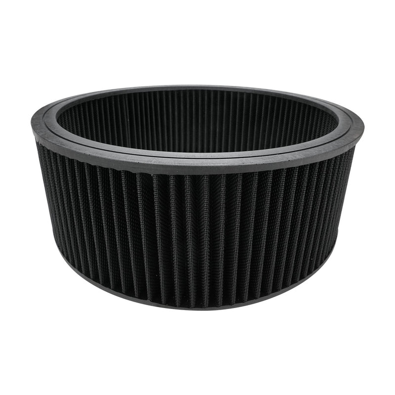 Proflow PFEAF-663506 Air Filter Cleaner Black Re-usable Element Round Insert 14in. x 6in.