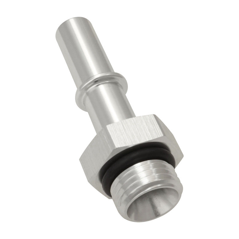 Proflow PFE831-02 3/8'' Fitting Male Quick Connect To -06AN O-Ring Male Silver
