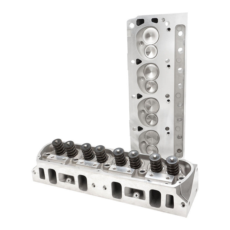 Proflow PFEAHF18560-CNC Cylinder Heads AirMax 185 CNC SB Ford 289 302 Aluminum Assembled 7/16 Studs Adj G/Plates 58cc Chamber 185cc Intake Runner Pair