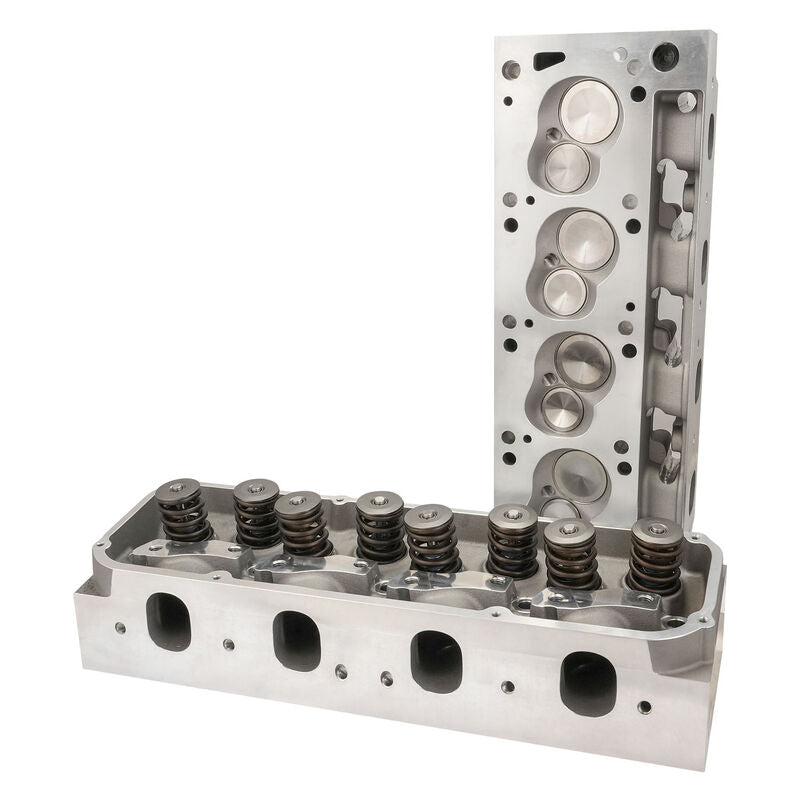 Proflow PFEAHF22560-3V Cylinder Heads SuperMax 225 Assembled Aluminum SB Ford 302-351 Cleveland 3V 60cc Chamber 225cc Intake Runner 630HP Pair
