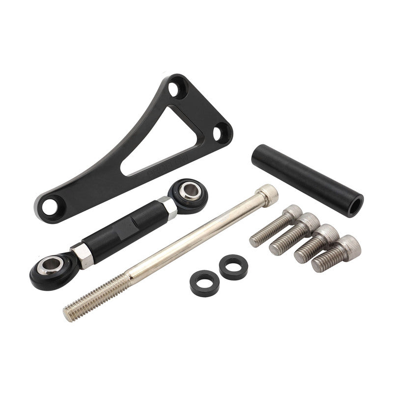 Proflow PFEABSBC03BK Alternator Bracket For Chevrolet Small Block Drivers Side Long Water Pump Top Mount Black Anodised