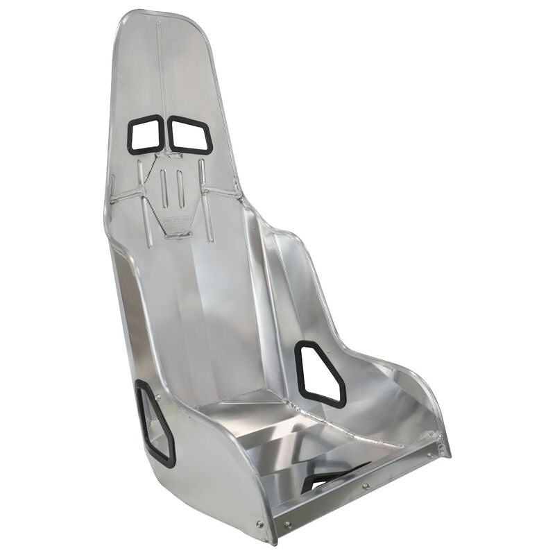 Proflow PFE-A406 Aluminium Race Bucket Seat 16 in. (406mm) Hip Width Highback Silver Finish