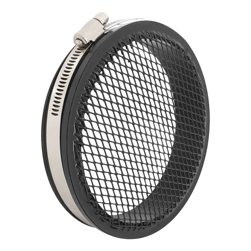 Proflow PFEBM500 Turbo Guard Protector Screen Moulded Rubber w/Stainless Steel Black Mesh 5.0'' ID