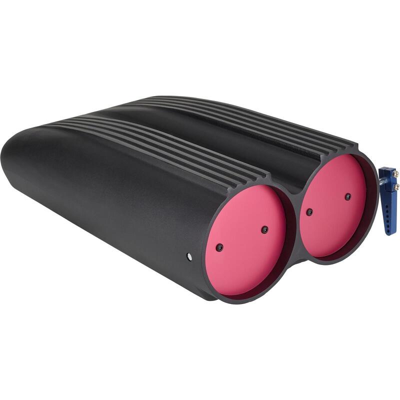Proflow PFEEA5239BK Carburettor Scoop Aluminium Black Machined Finns Shot Gun Style Single/Dual Carburettor Each