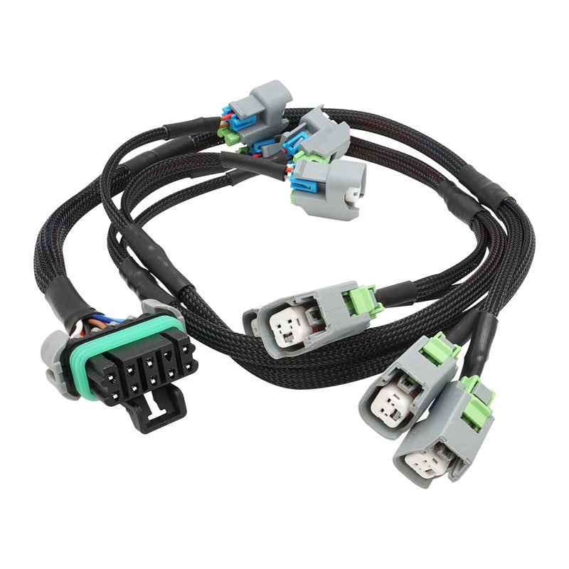 Proflow PFEFI-81045 Fuel Injector Wiring Harness Suit GM LSX EV6 Injectors w/Braided PET Sleeve Kit