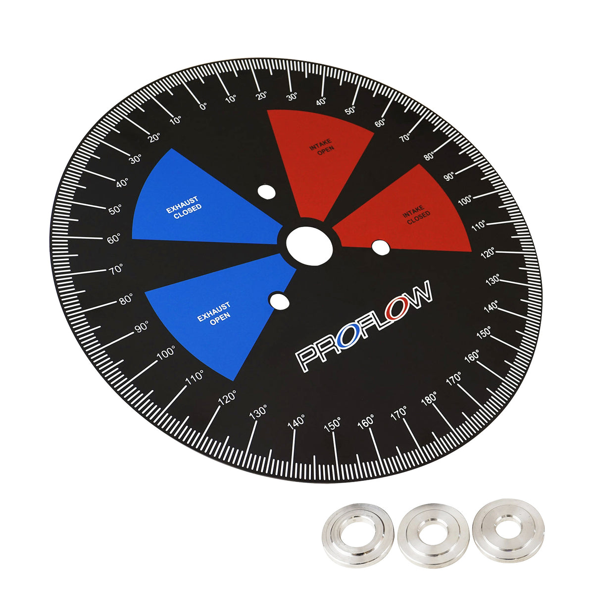 Proflow PFEDEGWHL Pro Degree Wheel Tool Steel Black Colours 11 Inch Diameter Each