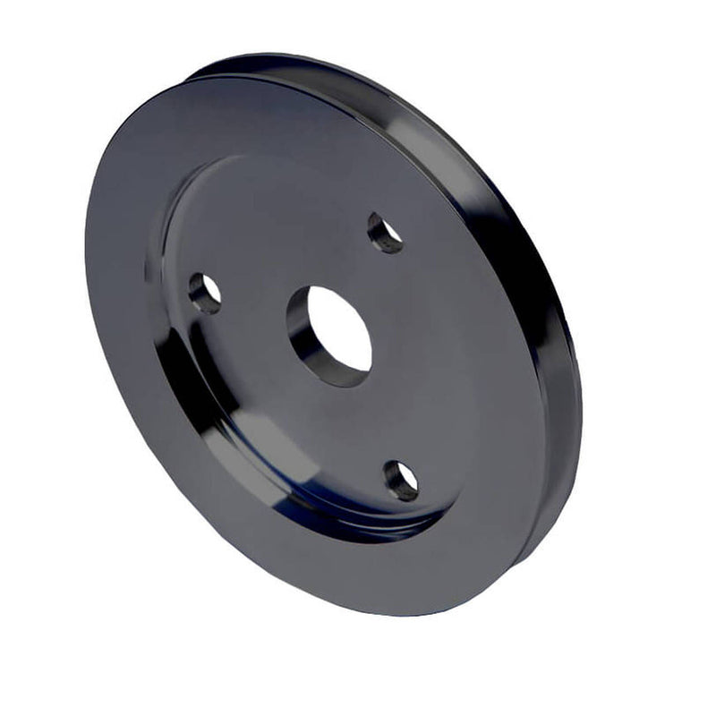 Proflow PFEP8841BK Pulley V-Belt Crankshaft BB Chev Short Water Pump 1-Groove Black Aluminium