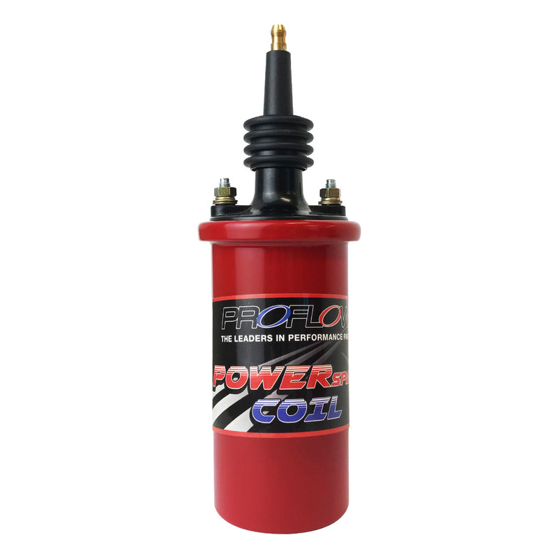 Proflow PFEIC8223 Ignition Coil Power Striker 3 Canister Round Oil Filled Red 45 000V 140mA Each