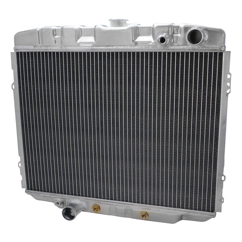 Proflow PFERDFD0777-PORTS Radiator OEM Style Performance Aluminium Upgrade For Ford Falcon/Fairlane GT Style ZC ZD - XW XY 302/351C 3/8NPT & 1/4NPT Ports Each