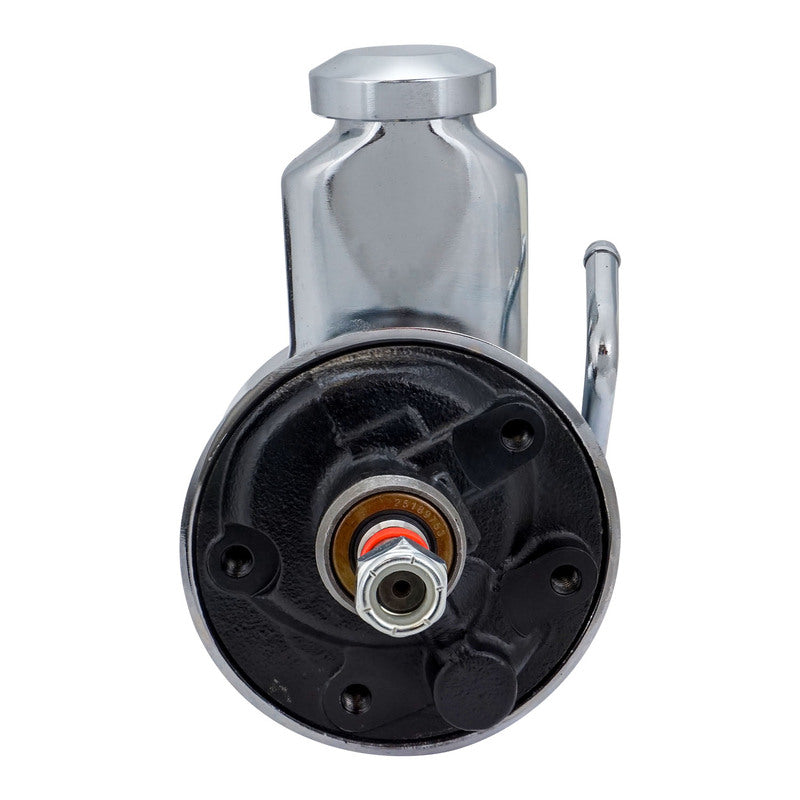 Proflow PFEPSP100C Power Steering Pump Saginaw P Series Reservoir Keyway V Pulley Style Chrome Each