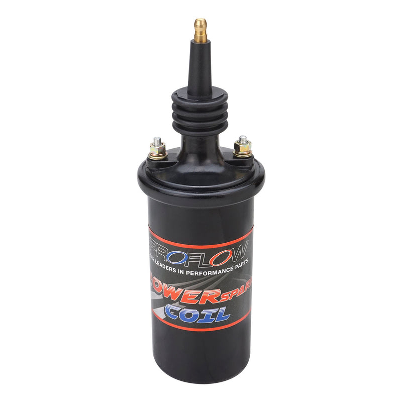 Proflow PFEIC8223-BK Ignition Coil Power Striker 3 Black Canister Round Oil Filled 45,000V 140mA Each