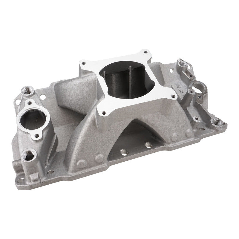 Proflow PFEM2925 Intake Manifold Super Max Single Plane Aluminium Natural Square Bore SB Chev up to