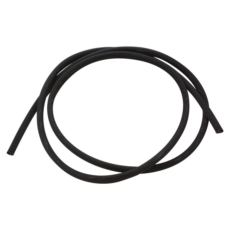 Proflow PFEHS-PET-12 PET Flexible Sleeve flame-retardant woven Black 6 ft x 12mm ID