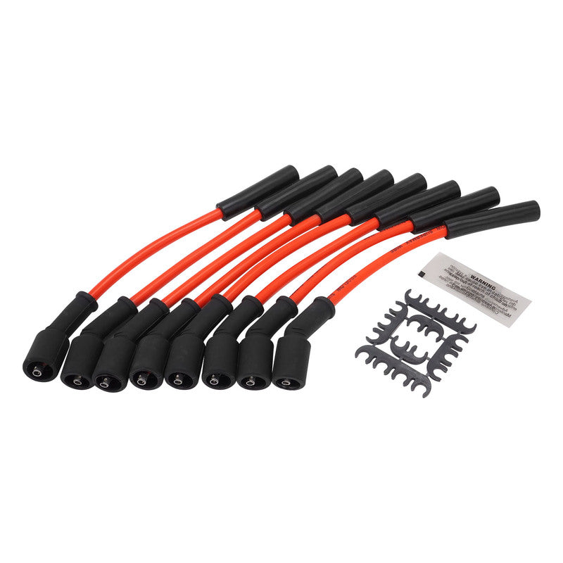 Proflow PFE-L85934R SuperMax Wire Ignition Lead Kit 8.5mm Spiral Core Red LS Chevrolet Holden Commodore Set