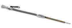 Proflow PFE-R5001 Dipstick with Tube Engine Braided Stainless Steel/Aluminium For Chevrolet Small Block 1980-Up Each