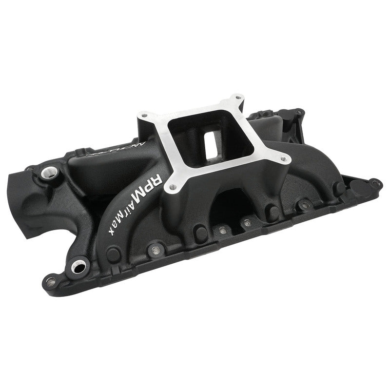 PFEM2921-BK-COSM Proflow Intake Manifold Max Jr Single Plane Aluminium Black Square Bore SB For Ford 289 302W