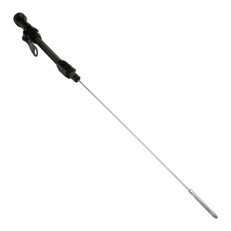 Proflow PFE-R5002BK Dipstick with Tube Engine Braided Black Stainless Steel/Aluminium For Chevrolet Small Block 1955-79 Each