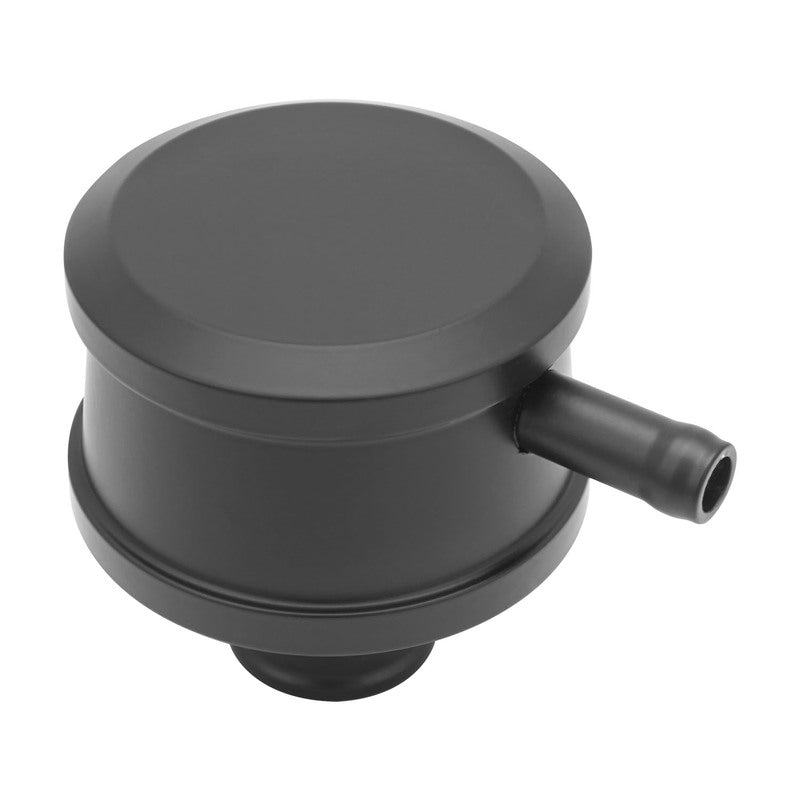 Proflow PFE-R8497BK Breather Cap Push-In with Tube Smooth,Black Aluminum