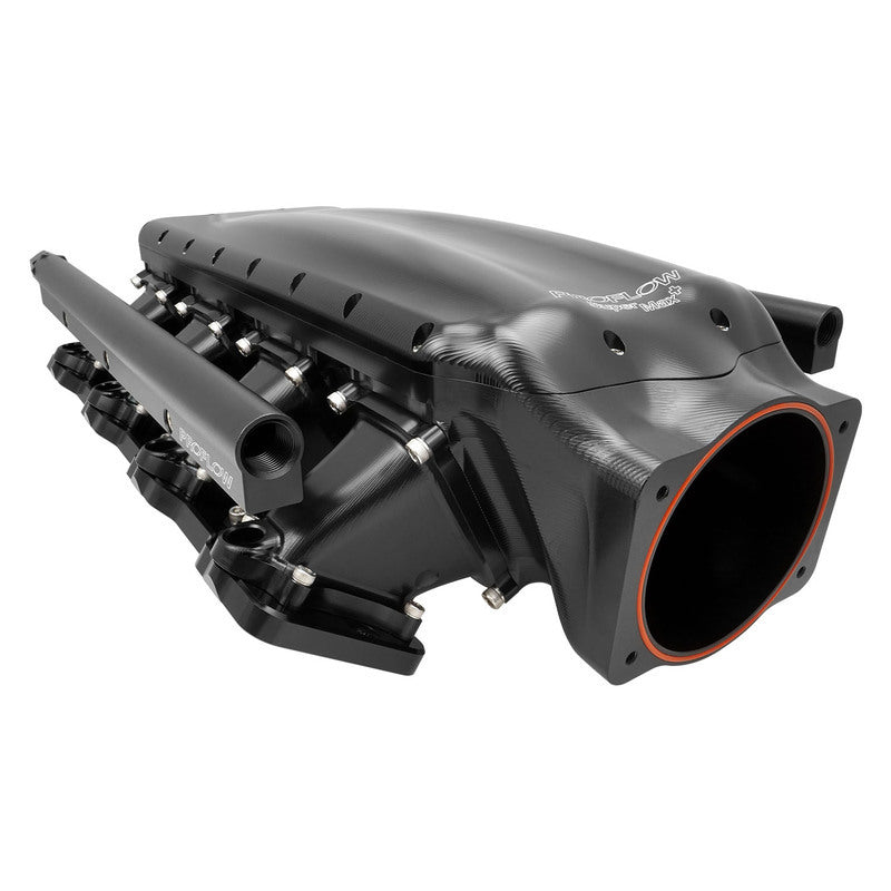 Proflow PFEMB69000 Billet CNC LS Intake Manifold Kit SuperMax Plus For Holden Commodore LS1/LS2 102mm Bore Gloss Black
