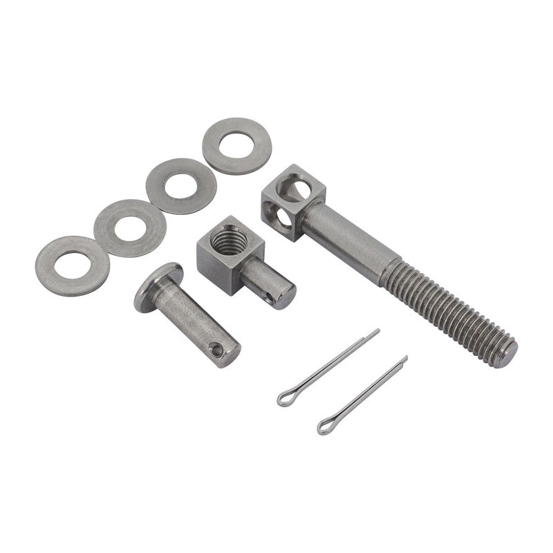 Proflow PFE-H20-122 Throttle Linkage Kit Holley Secondary Adjustable Stainless Steel 4500/4500 HP/4150/4150 HP Kit