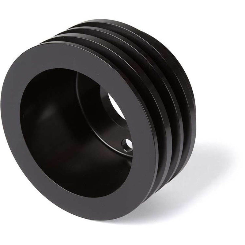 Proflow PFEP8839BK Pulley V-Belt Crankshaft BB Chev 396-454 Long Water Pump 3-Groove Black Aluminium