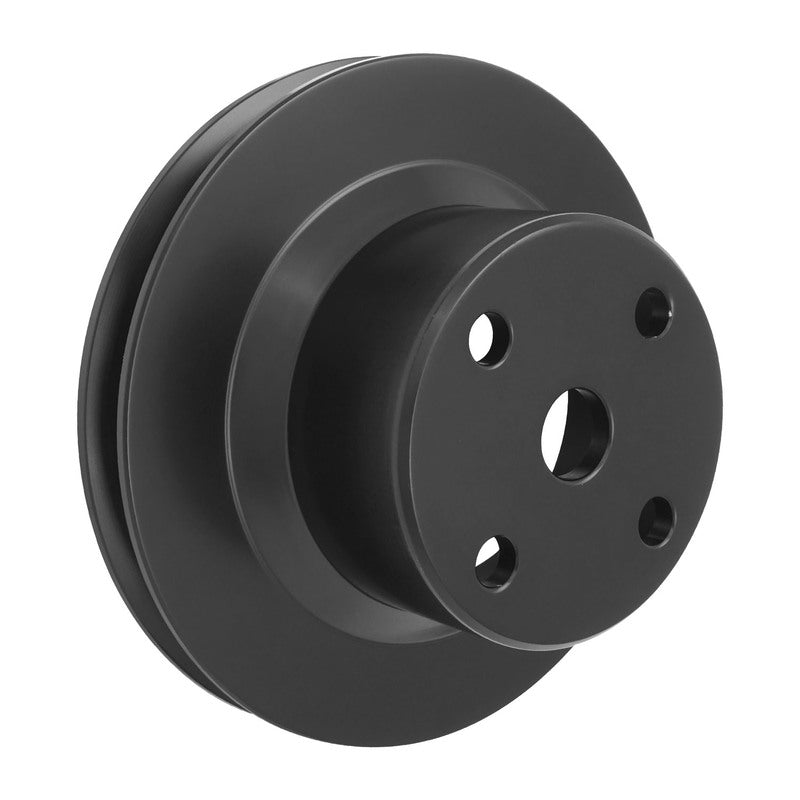 Proflow PFEP43405BK Water Pump Pulley V-Belt 1-Groove Black Aluminium For Holden V8 ,308 VK-On Black Motor Each