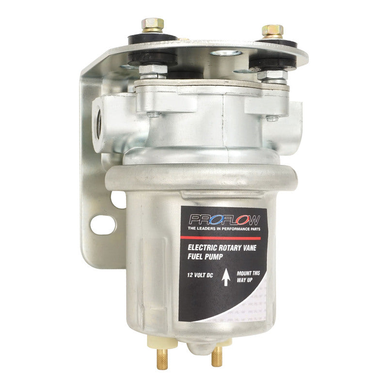 Proflow PFEFS14020 Fuel Pump Electric Universal Rotary Vane 72GPH 7 PSI 1/4 NPT Silver Each