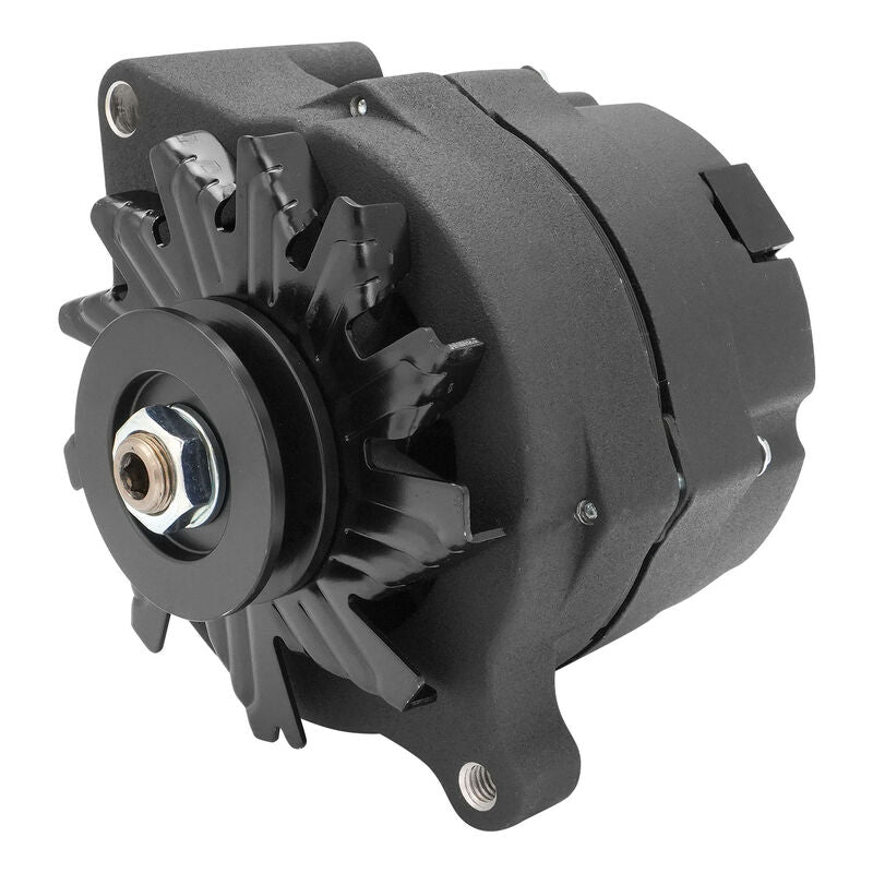 Proflow PFEPM37101BKW Alternator Power Spark 100 Amp 1-Wire Internal Regulator Black Wrinkle V-Belt For Ford Falcon Each