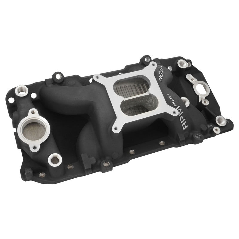 Proflow PFEM7561-BK Intake Manifold RPM AIRMax Aluminium Black Square Bore Chevrolet Big Block Oval Port Each