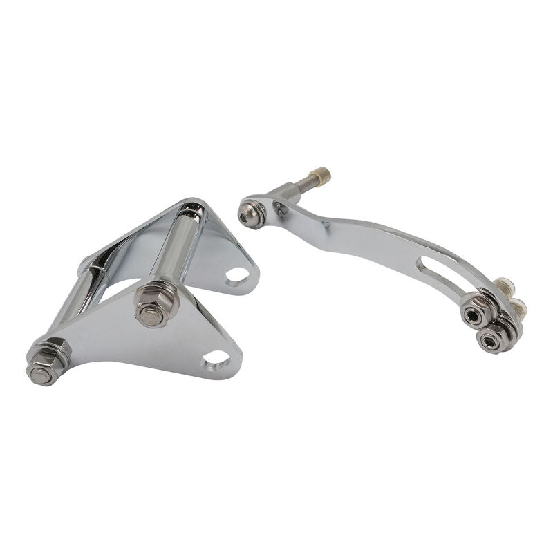 Proflow PFEPSB570C Power Steering Pump Bracket Mounting BB Chev Short Water Pump kit Chrome
