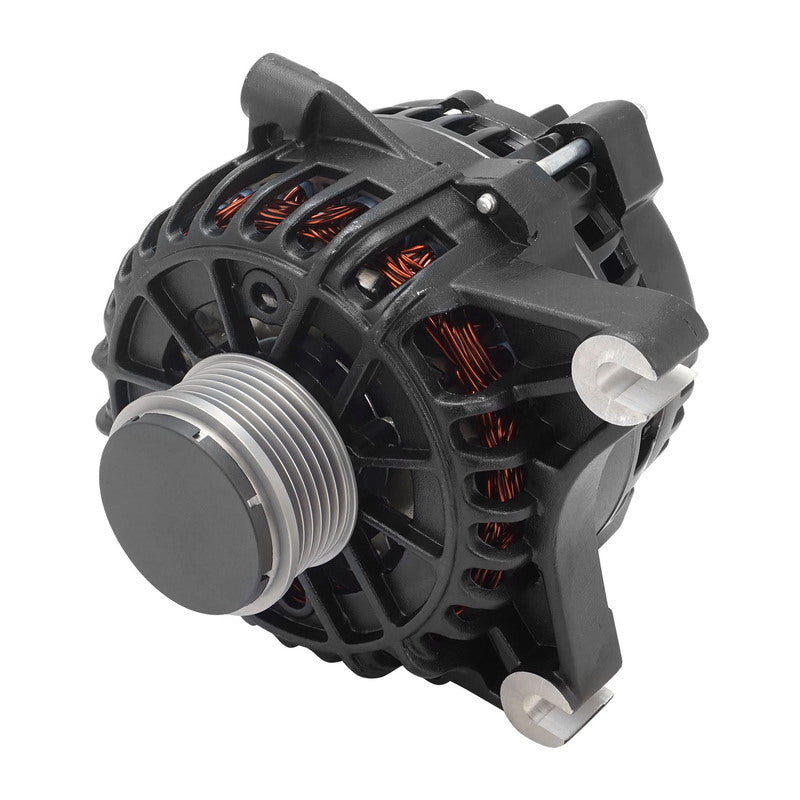 Proflow PFEPM3908BK Power Spark Alternator For Ford Falcon BA/BF/FG XR8 5.4L V8 135 Amp 6-Groove Pulley Black Wrinkle Each