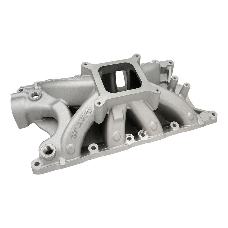 Proflow PFEM2924 Intake Manifold Super Max Jr Single Plane Aluminium Natural Square Bore SB Ford 351W 9.5 in Deck Each