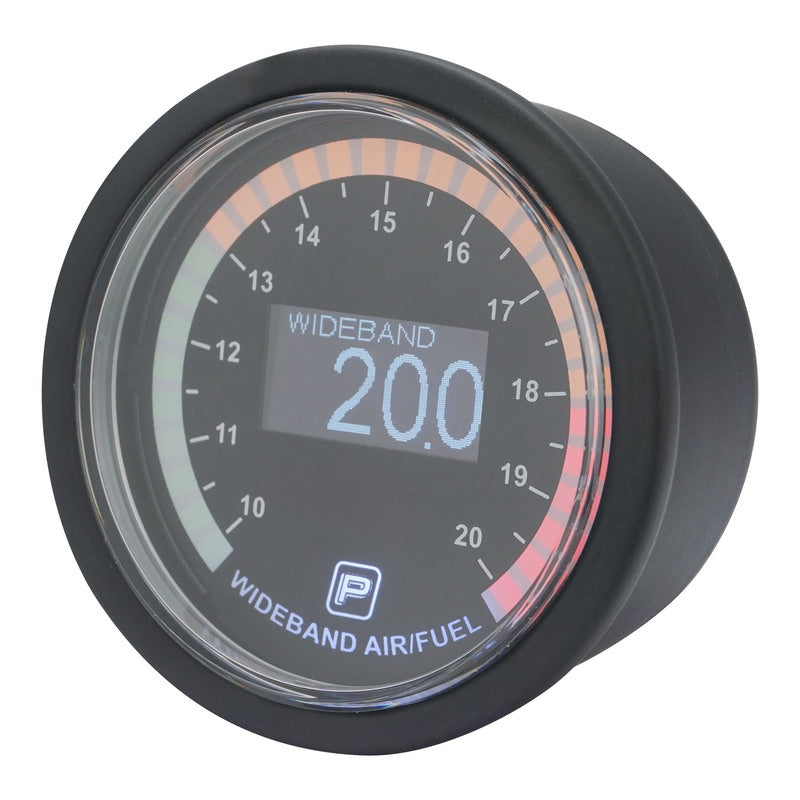 Proflow PFEGA-1005 Pro Series Digital Electrical Wideband Air / Fuel Ratio Gauge 52mm W/Bosch LSU 4.9 Sensor LED Backlight