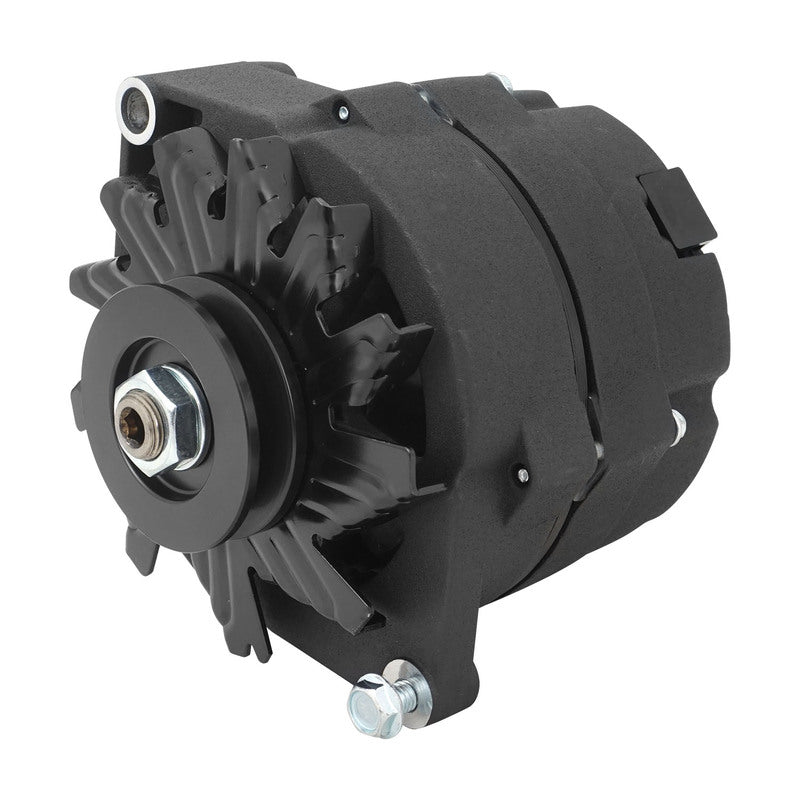 Proflow PFEPM37293BKW Alternator Power Spark 140 Amp 1-Wire Internal Regulator Black Wrinkle V-Belt Chev For Holden Commodore Torana Each