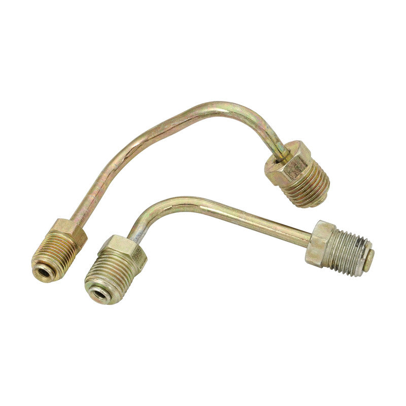 Proflow PFEMC003CH Brake Line Kit Master Cylinder to Proportioning Valve 1/2in. to 1/2in. - 7/16in. to 9/16in. Chrome Pair