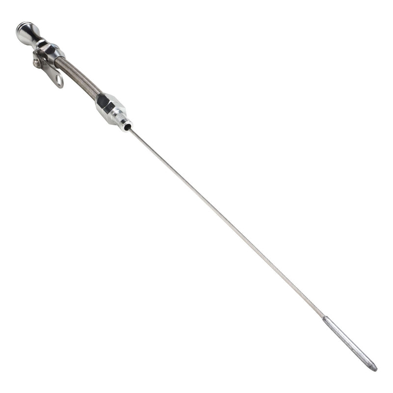 Proflow PFE-R5002 Dipstick with Tube Engine Braided Stainless Steel/Aluminium For Chevrolet Small Block 1955-79 Each