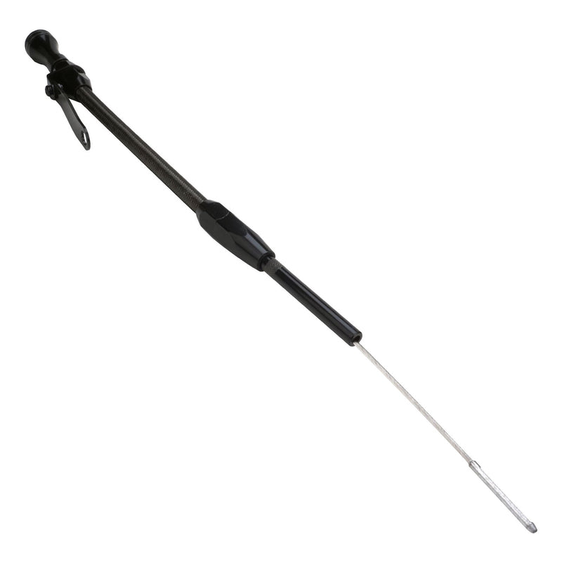 Proflow PFE-R5001BK Dipstick with Tube Engine Braided Black Stainless Steel/Aluminium For Chevrolet Small Block 1980-Up Each