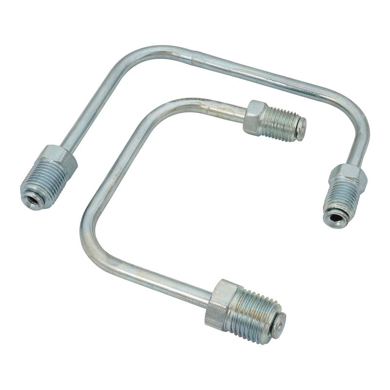 Proflow PFEMC004 Brake Line Kit Master Cylinder to Proportioning Valve 1/2in. to 3/8in. - 7/16in. to 3/8in. Zinc Pair