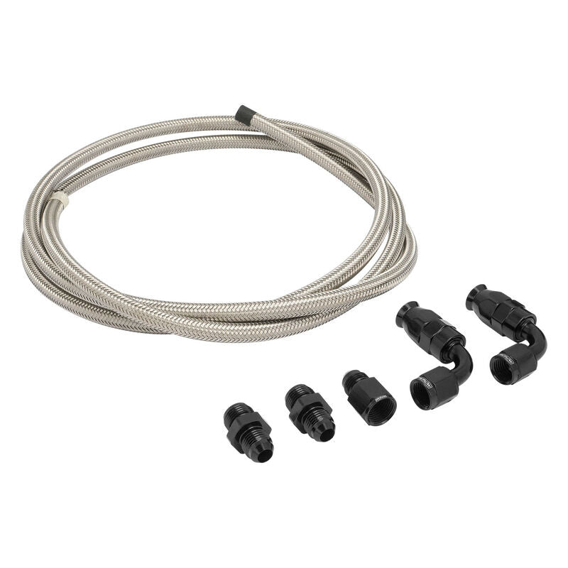 Proflow PFEPS-HKT01 Power Steering Hose Kit Suits Ford XA XB XC XD XE XF Power Steering Box Inc Fittings For Male and Female 5/8-16 Thread Pumps Inc Hose Kit