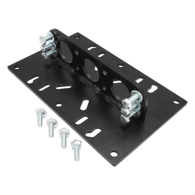 Proflow PFEENGPT-PRO Pro Engine Lift Plate Universal 2 & 4 Barrel & LS LSX Steel Black ,.250 Thick Cold Rolled Steel Material Each