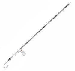 Proflow PFE-R4958 Engine Oil Dipstick with Tube Steel Chrome BB Chev V8