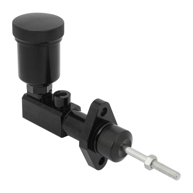 Proflow PFEMC8000BK Master Cylinder Billet Aluminium Black Anodised Single Piston .750 in. Bore 3/8 -24 Ball Flare Seat Universal Kit