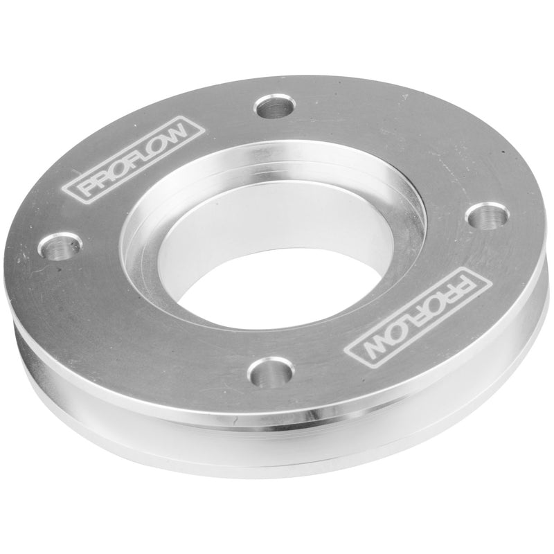 Proflow PFEGK80258PS Power Steer Pulley V Belt suits Billet Gilmer Drives For Holden V8 Silver