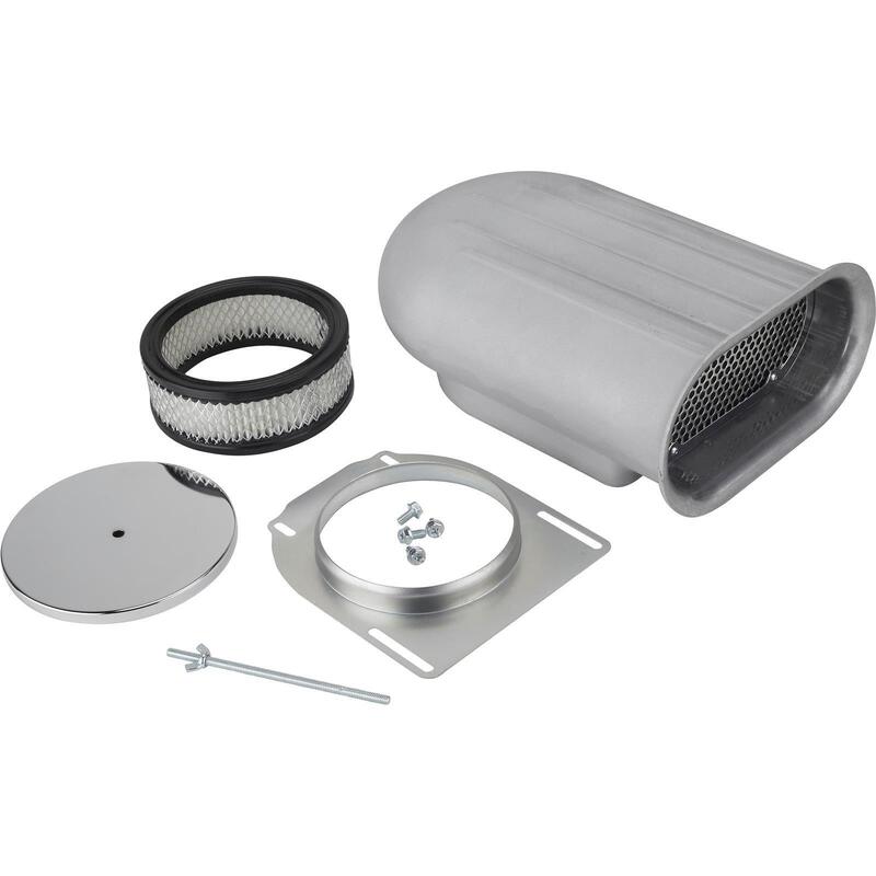 Proflow PFEEA5245 Carburettor Scoop Aluminium Polished Mini Hilborn-Style Single Carburettor Each