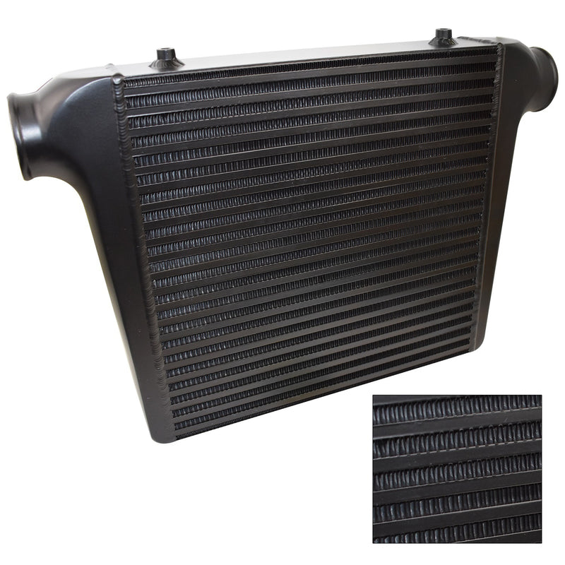 Proflow PFEIC450300-1BK Intercooler Bar & Plate 450 x 300 x 100mm 3.0'' Outlets Aluminium Universal Black